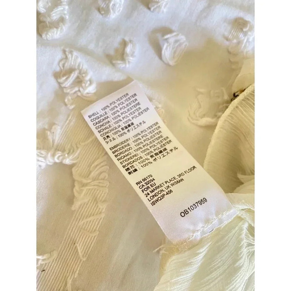 Free People Top Women’s Small Camille Embroidered Tank - Picture 6 of 8